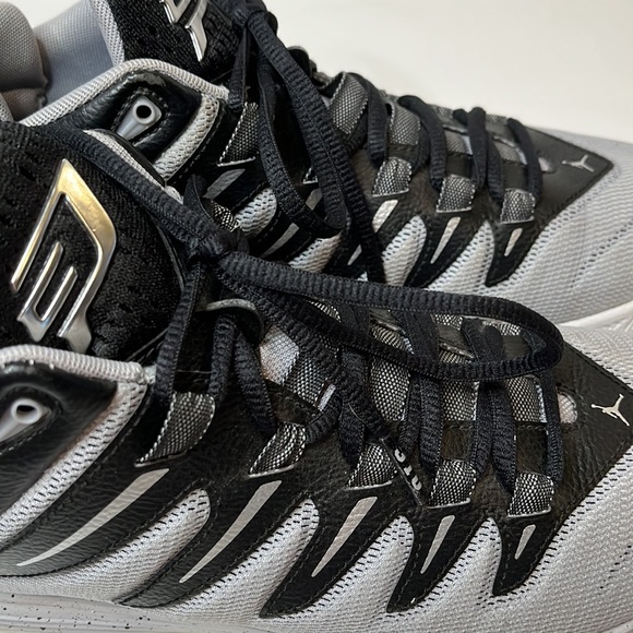 Nike Air Jordan CP3.IX 810868-003 Silver Black Gray Basketball Shoes Men Sz 8 - Picture 8 of 12